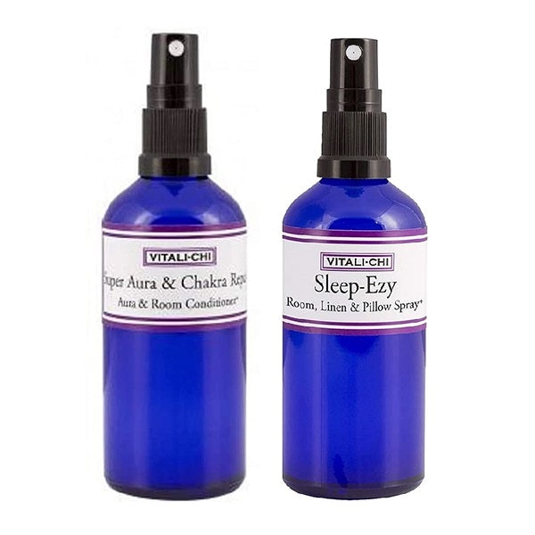 Sleep-Ezy and Super Chakra Repair Aura & Room Spray Bundle