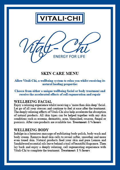 Skin Care Body Package - Vitali-Chi - Pure and Natural
