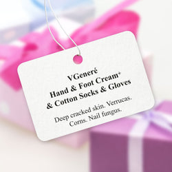 VGeneré Hand & Foot Cream+ Foot Cream Gift Set with Cotton Gloves and Socks