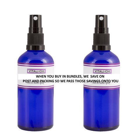 Immune Defense Aura Spray & Room Spray with Teatree Lemongrass and Eucalyptus Pure Essential Oil