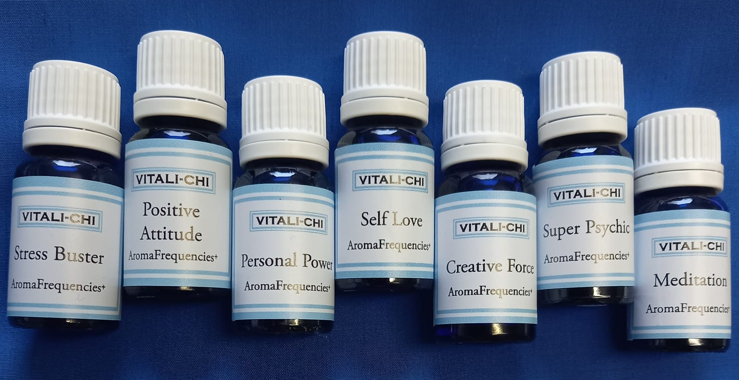 7 Chakra-ausgleichende Aromafrequenzen+ (Sparen Sie £15)