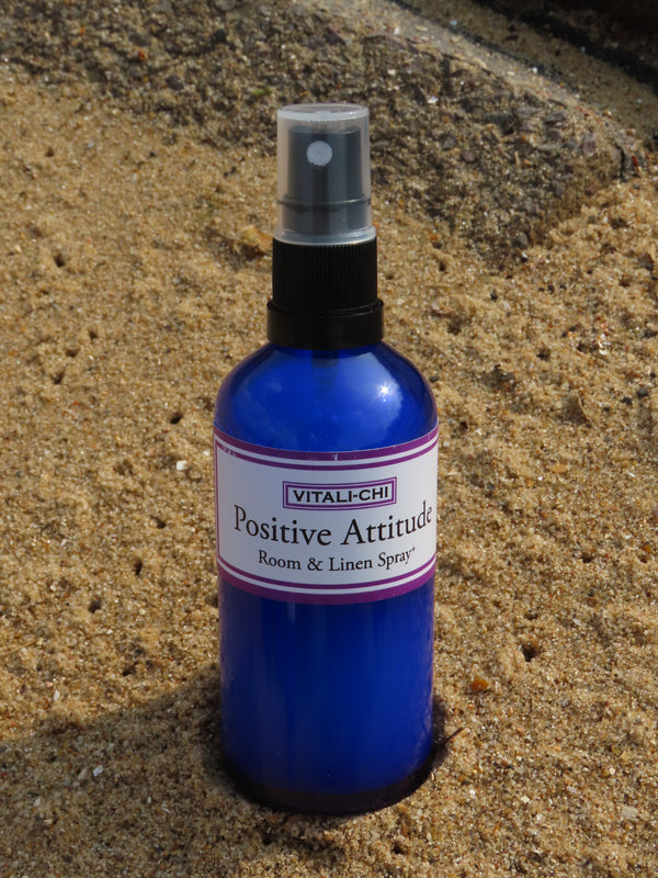Positive Attitude Aura Spray with pure Tangerine and Bergamot Essential Oil