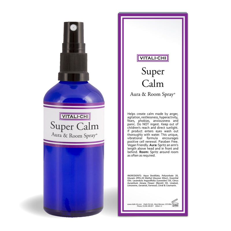 Aura Spray Bundle - Super Aura & Chakra Repair, Super Calm - The Perfect Yoga Sprays to Help You Relax and Repair - 50ml * 2