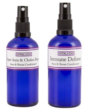 Super Aura Spray Bundle Immune Defense Chakra Repair Made with Eucalyptus Citriodora Oil 50ml