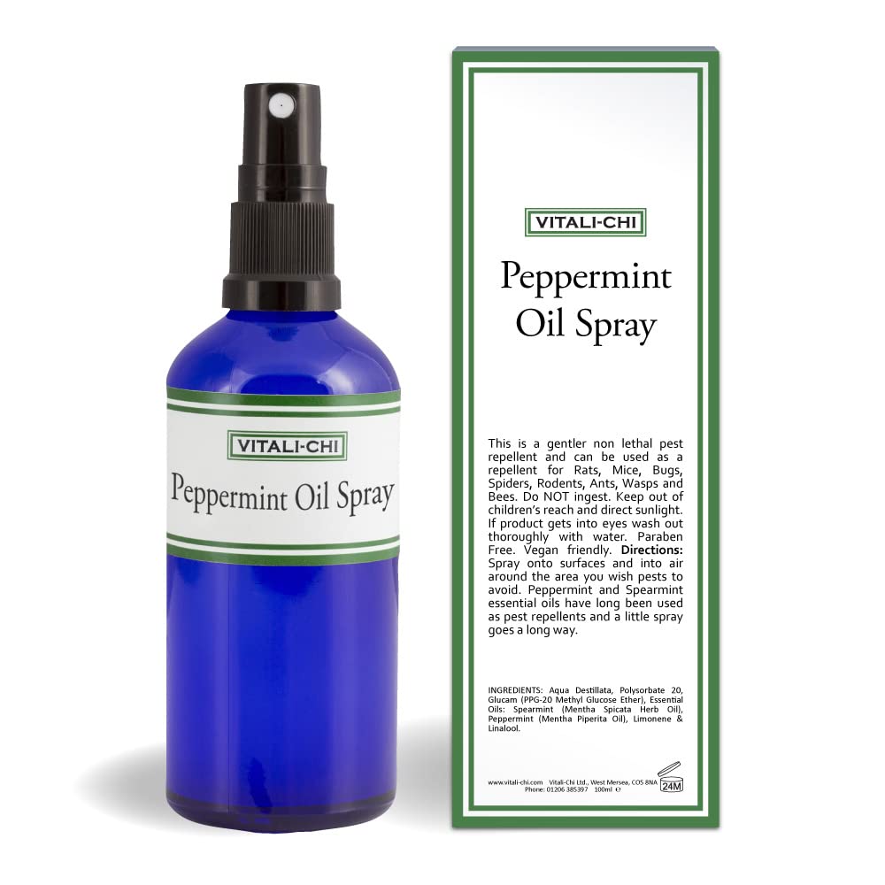 Vitali-Chi Creative Force and Super Chakra Repair Aura & Room Spray Bundle - with Spearmint & Peppermint, Bergamot, Bitter Orange & Patchouli Pure Essential Oils - 100ml