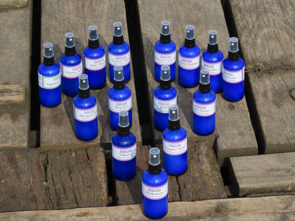 Aura Spray Bundles, Vitali-Chi, Lavendelkissen, Liebestrank Aura, Lavendel, Kamille, Rosengeranie, Ylang Ylang Ätherische Öle 