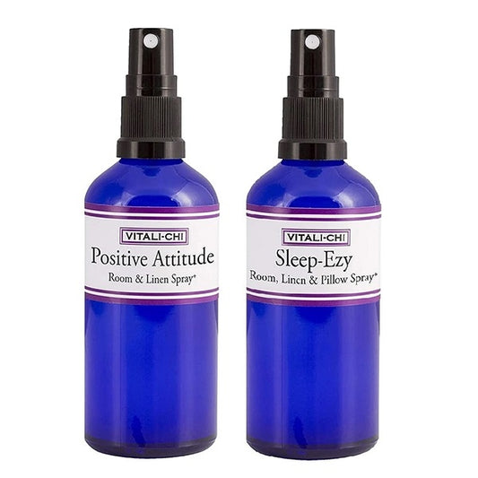Positive Attitude and Sleep-Ezy Aura Spray & Pillow Spray Bundle