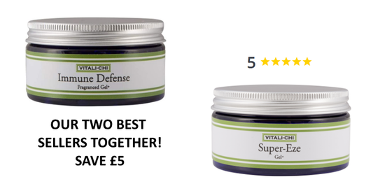 Immune Defense Fragranced AND Super-Eze Gel Bundle+ (Save £6)