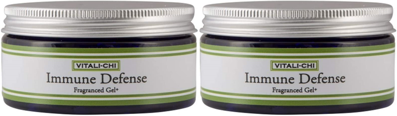 Immune Defense Fragranced Gel+ 	 Vitali-Chi Anti Viral Vapour Rub Gel - Suitable for Coughs, Colds, Infections, Congestion and Immunity Boost with Essential Oils