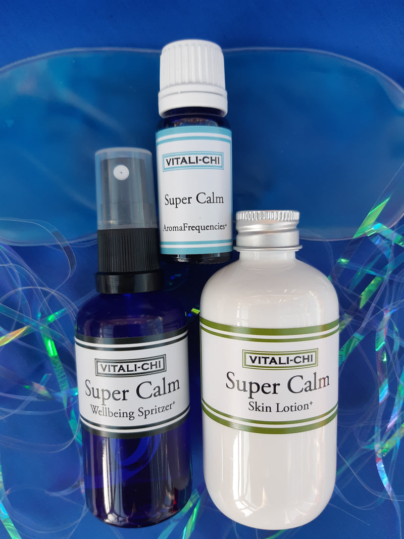 Relieve Stress with the Super Calm Gift Set (save £15) - Vitali-Chi - Pure and Natural
