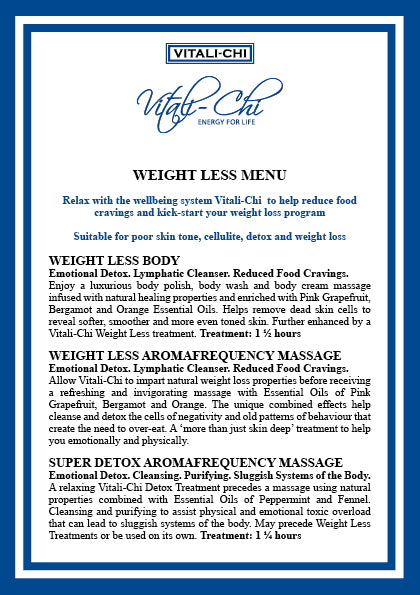 Weight Less Package - Vitali-Chi - Pure and Natural
